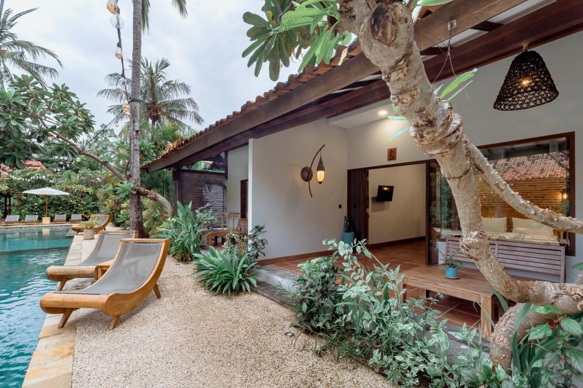 Belukar Villas Gili Trawangan Exterior foto