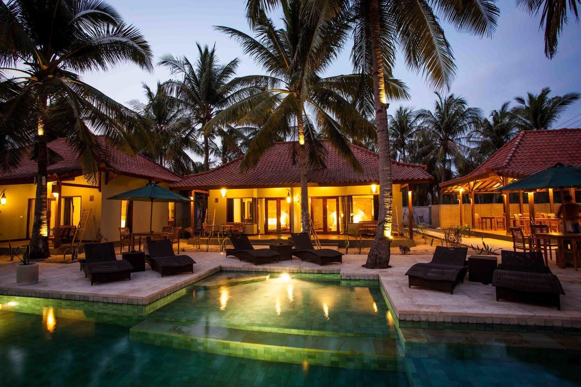 Belukar Villas Gili Trawangan Exterior foto
